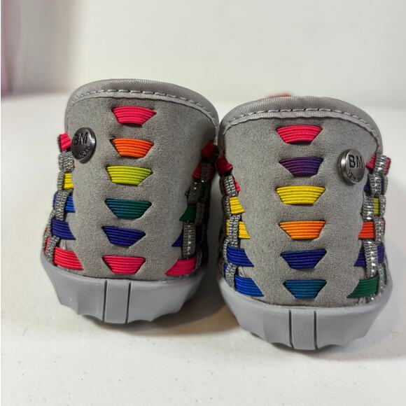 Bernie Mev Womens US Size 10 (EU 41) Catwalk Colorful Slip-On Woven Ballet Flats - Picture 4 of 7